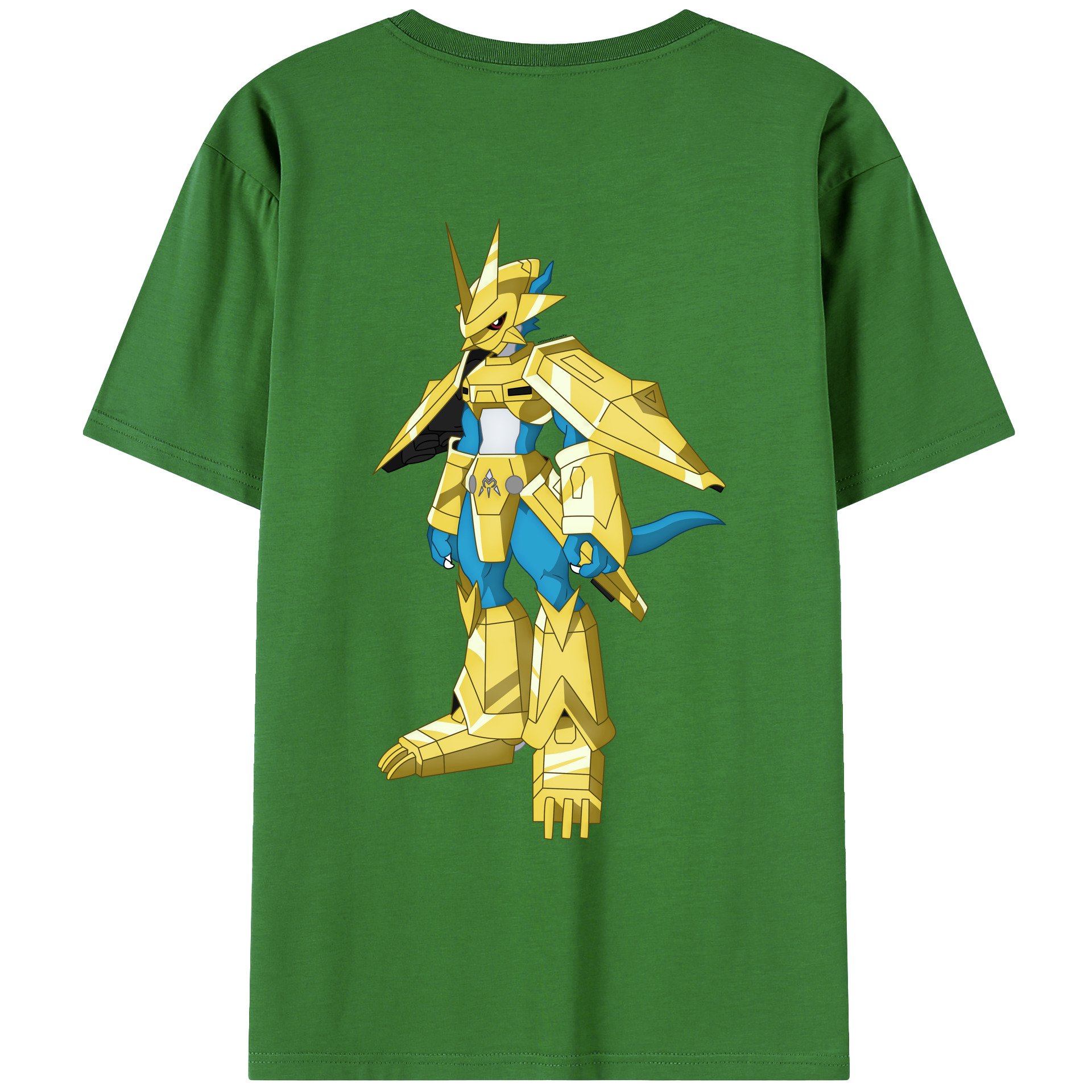（画像用） Digimon デジタルモンスター/デジモン レディース半袖Tシャツ(バックプリント)